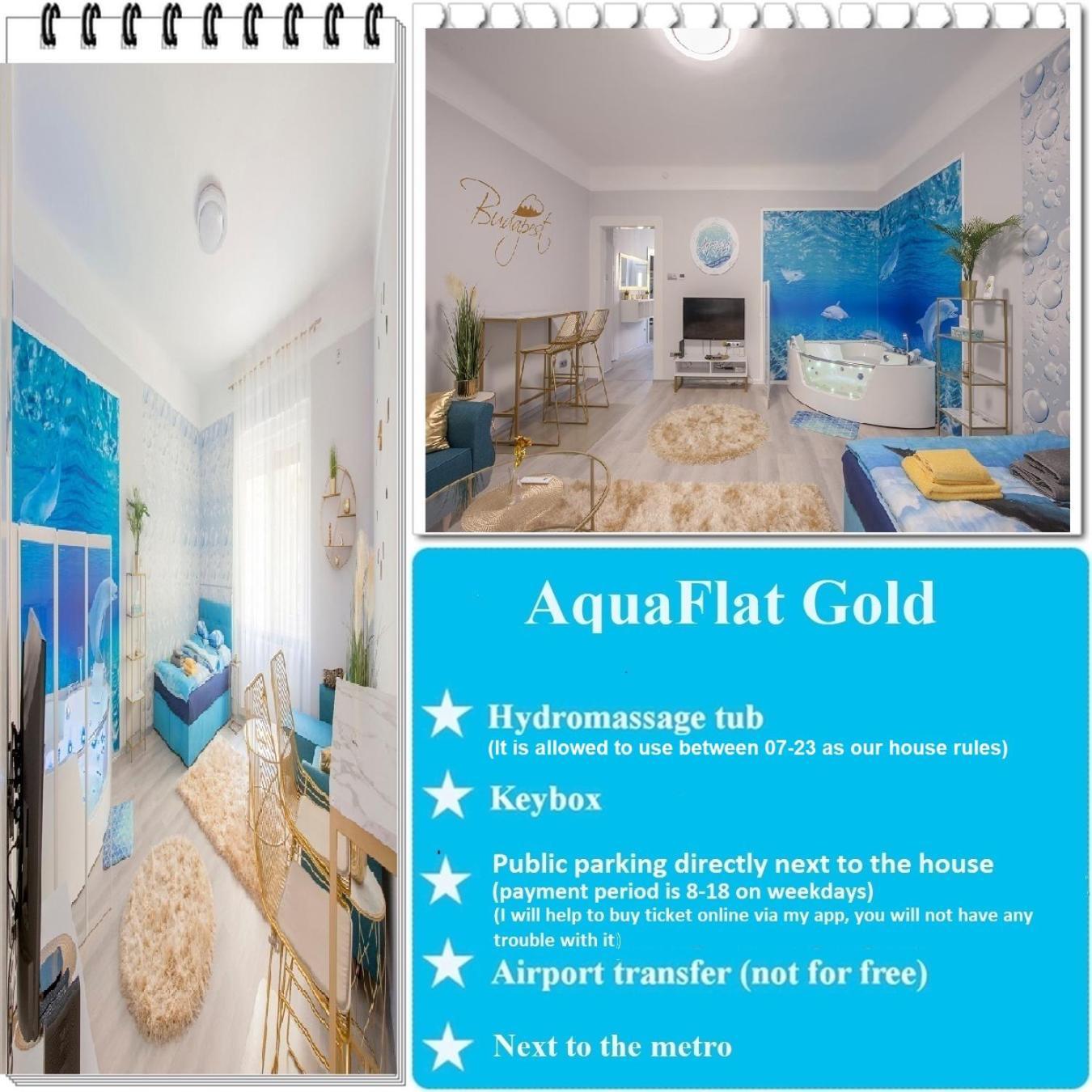 Aquaflat Gold Apartment Budapest Bagian luar foto